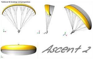Ascent 2 by UP Paragliders