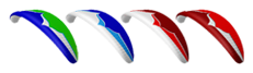 Ozone Rush 2 Wing Colors